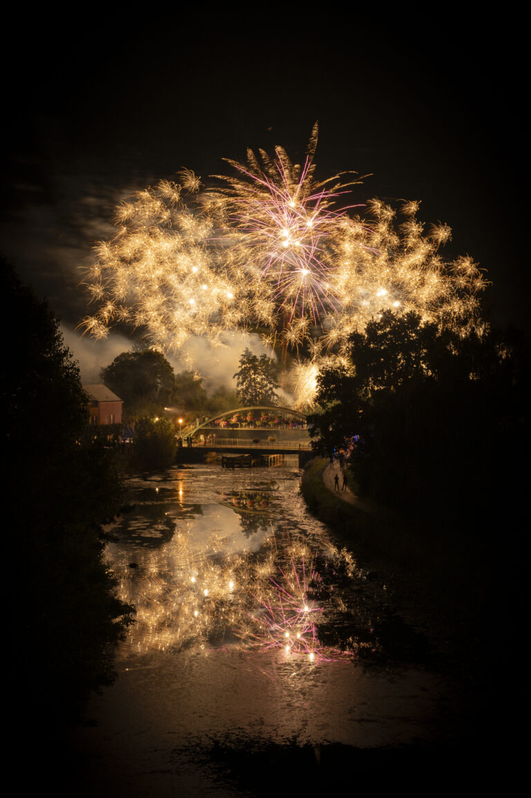 Feu d&rsquo;artifice à Arquennes